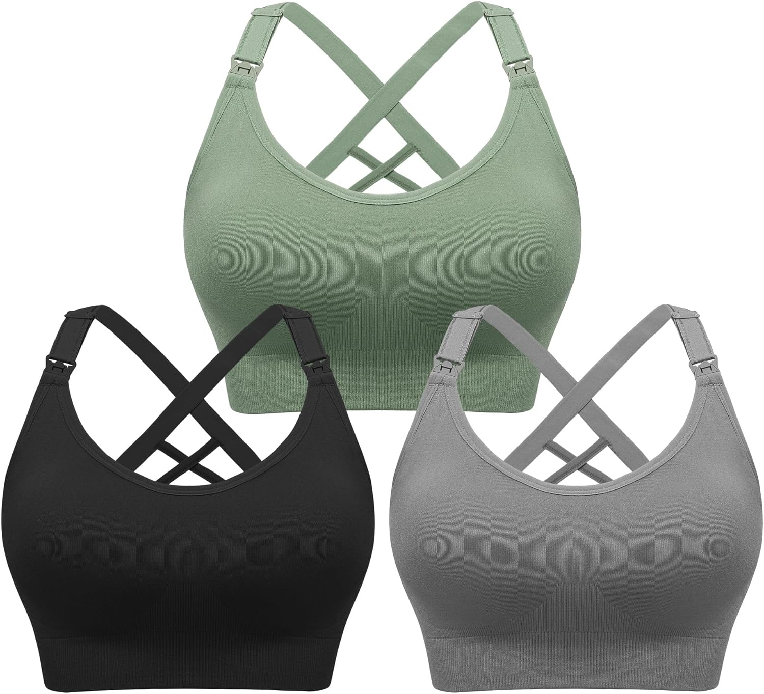 Angelhood Nursing Bras for Breastfeeding and Active Moms