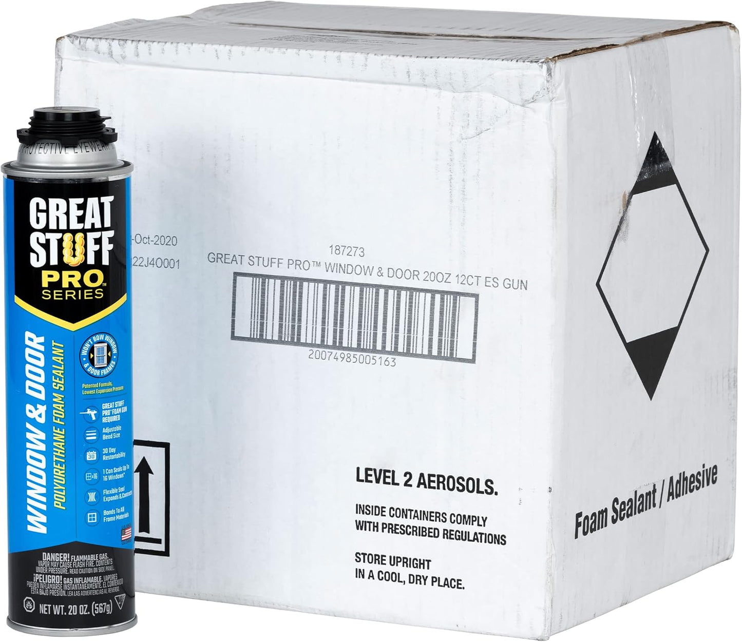 GREAT STUFF Window & Door Gap Filler for Insulation Needs