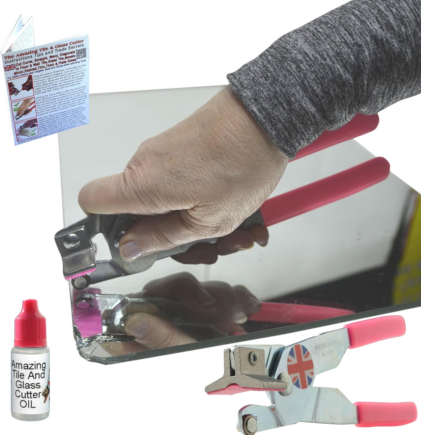 Mirror Cutter Tool for Precise Glass Cutting and Repairs