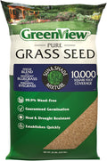 GreenView Pure Grass Seed Sun & Shade Mixture - Fast, Versatile Lawn
