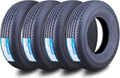 Trailer Tire 225/75R15 10 Ply Load Range E Set of 4 - Heavy Duty Ride