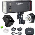 GODOX AD200 Pro II 200Ws Flash - Compact TTL Monolight for Pros