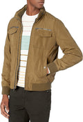 Men's Water Resistant Performance Bomber Jacket - Midweight Zip