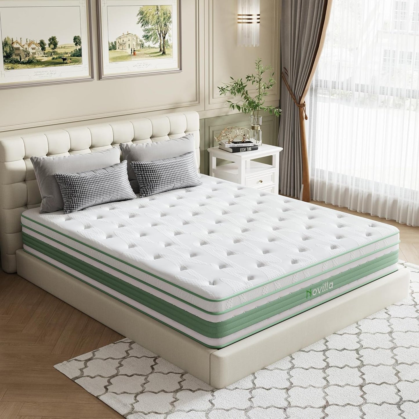 Novilla King Size Mattress 14 Inch for Ultimate Comfort Sleep