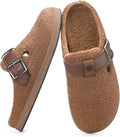 Fuzzy Slippers Orthotic Arch Support Clogs - Warm Fleece Lined