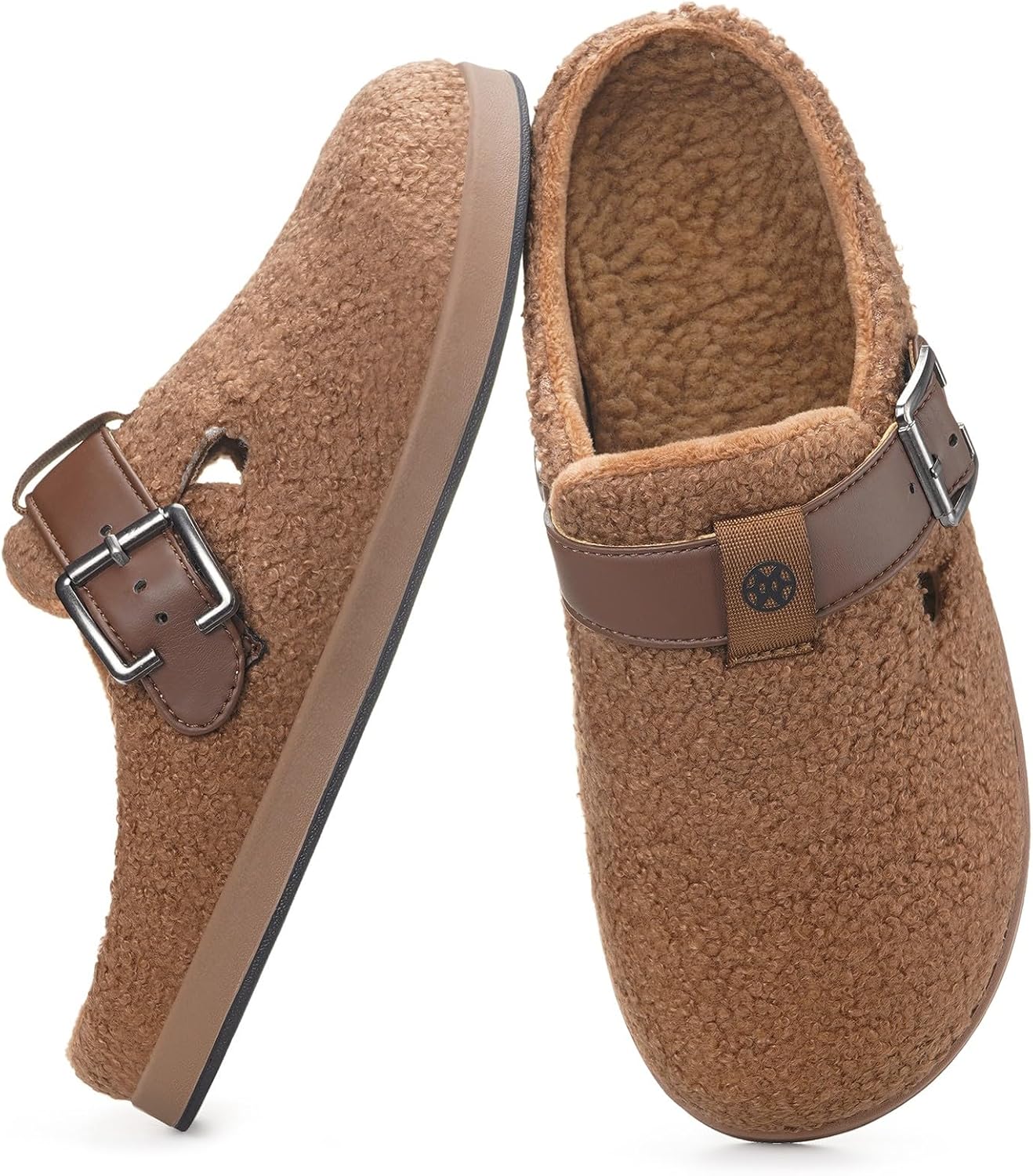 Fuzzy Slippers with Arch Support for Comfort and Warmth
