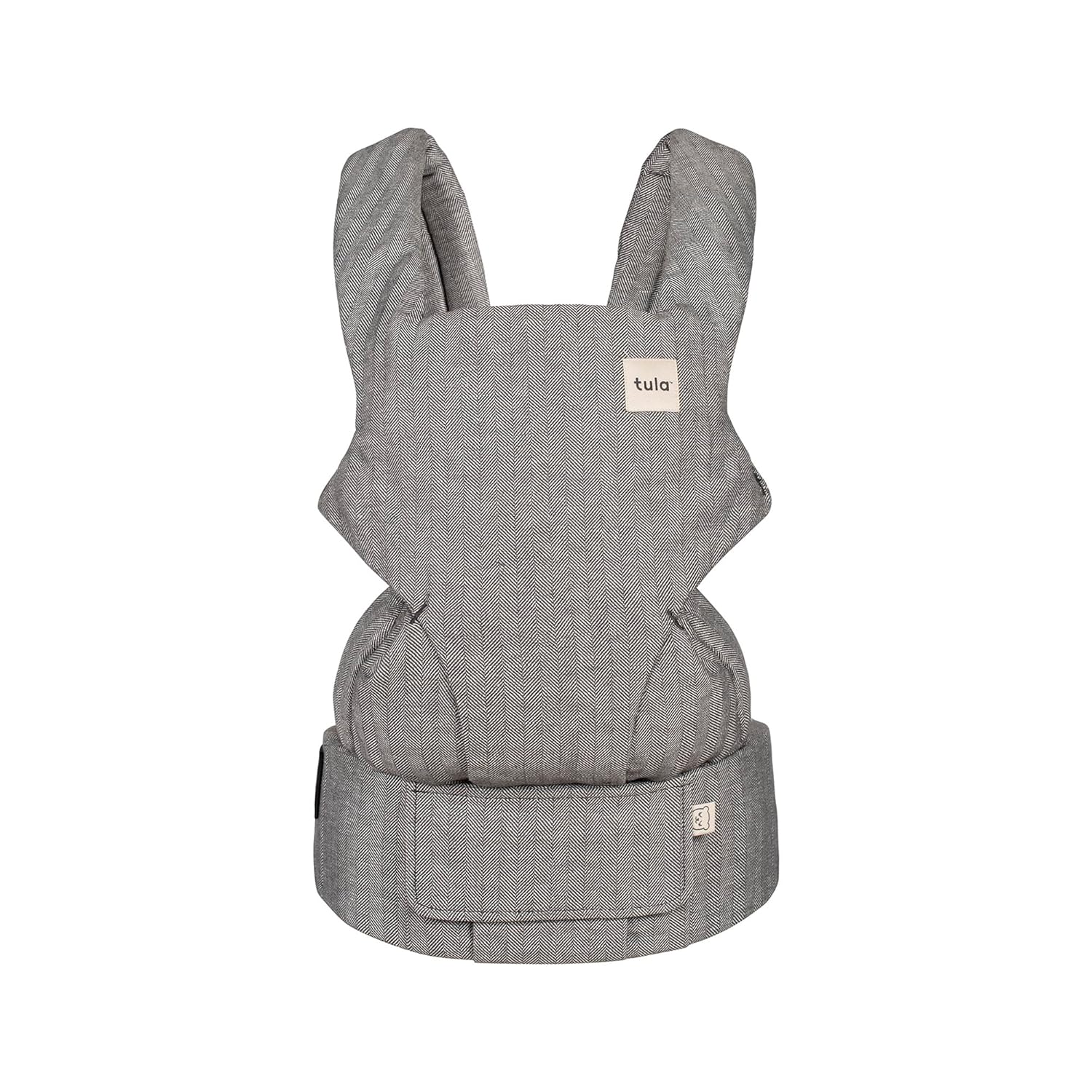 TULA Linen Baby Carrier: 7-45 lb, Adjustable Newborn to Toddler, Front & Back Positions, Breathable & Natural