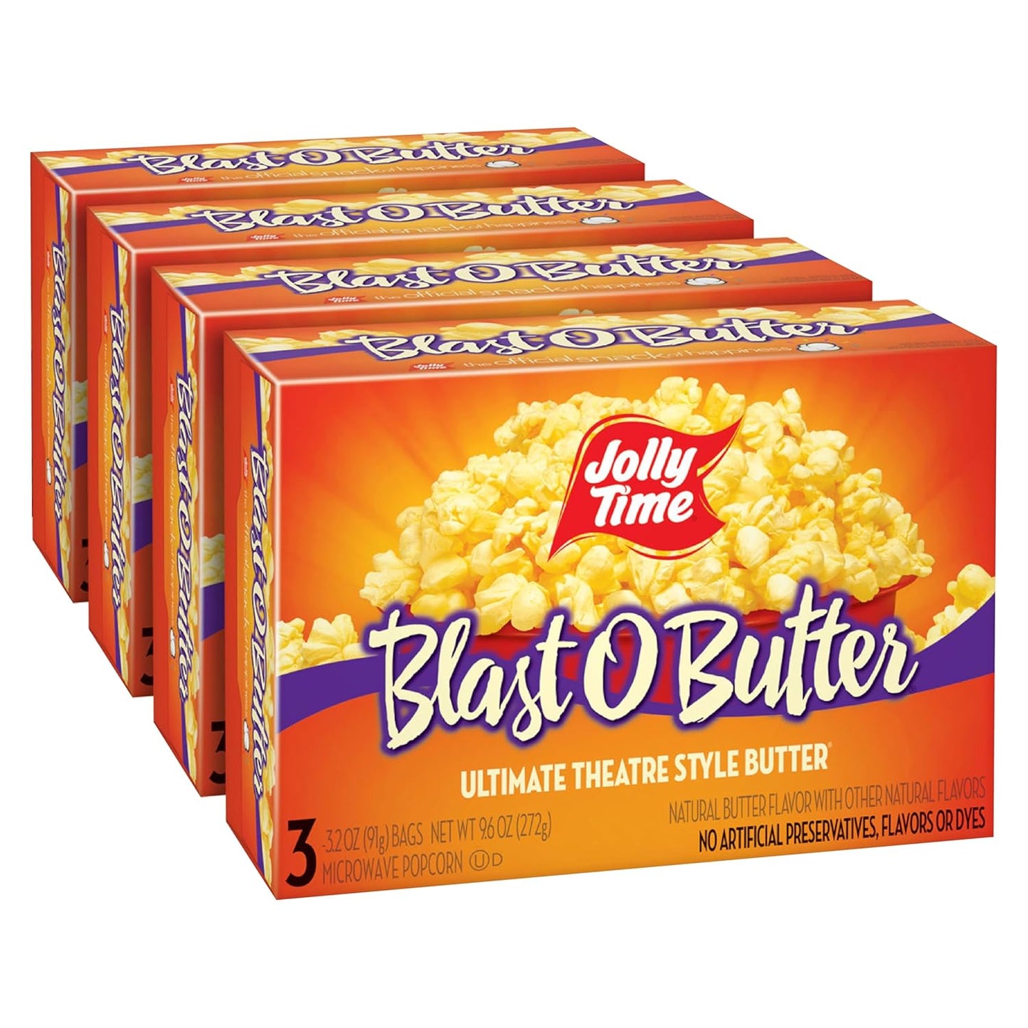 Ultimate Movie Theater Butter Microwave Popcorn - 3 Bags