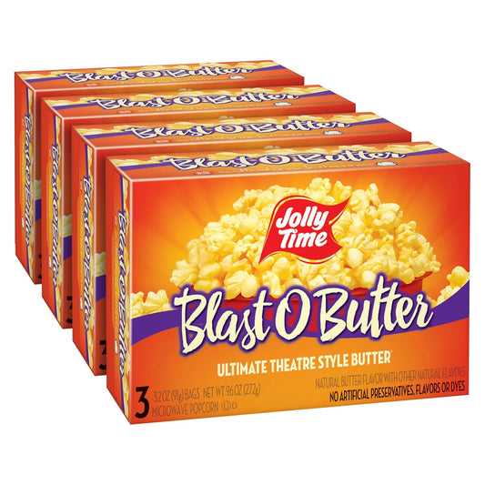 Ultimate Movie Theater Butter Microwave Popcorn - 3 Bags