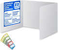 22 Pack Classroom Privacy Shields for Student Desks - Durable Desk