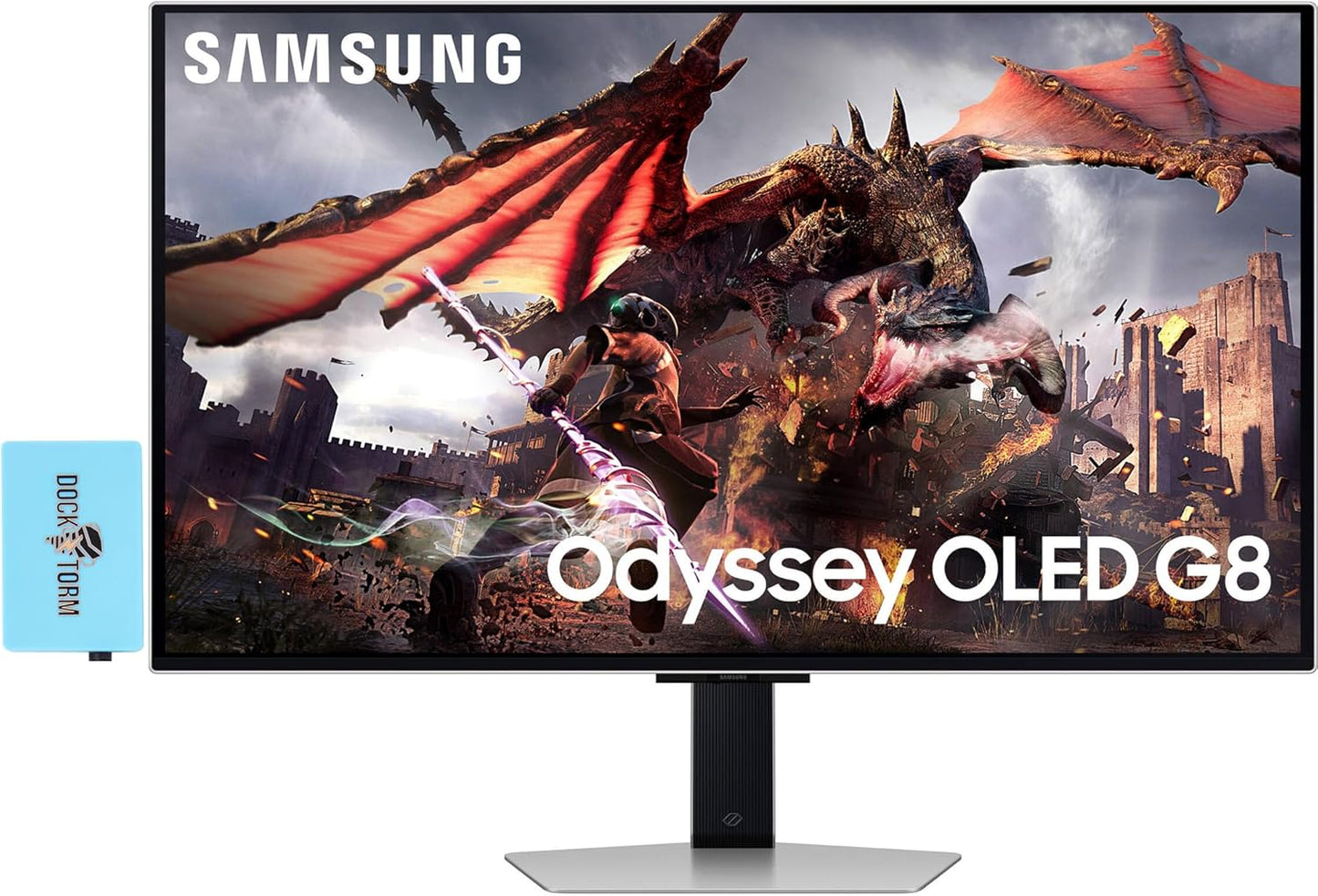 SAMSUNG Odyssey G8 32 4K 240Hz Gaming Monitor - Dockztorm Dock
