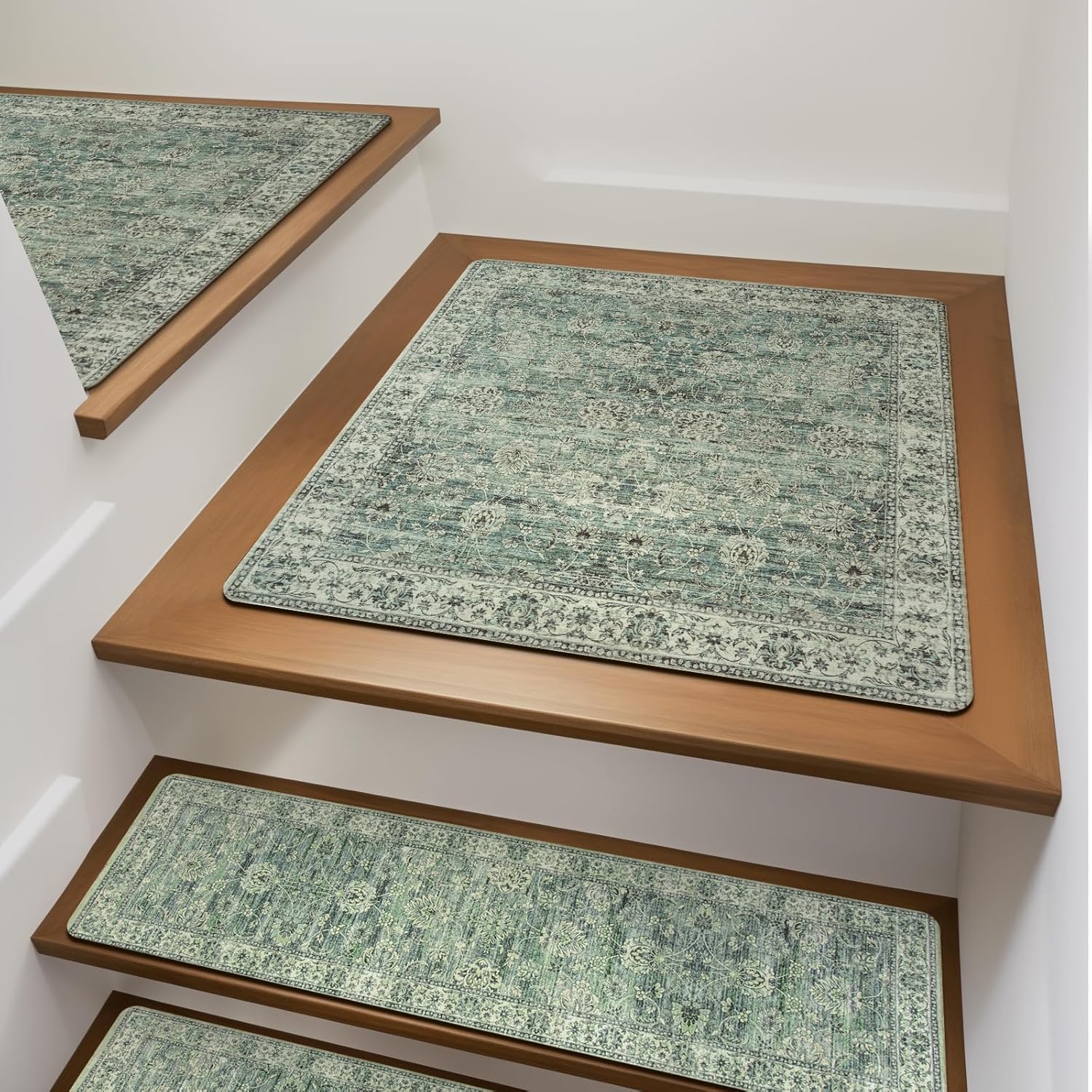 Non-Slip Stair Treads for Wooden Steps - Safe and Stylish