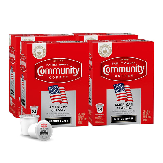 Community Coffee American Classic Pods for Keurig 2.0 Brewing