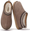 Project Cloud Genuine Leather Womens Shearling Slippers - Cozy Fit