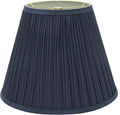 Hardback Empire Spider Lamp Shade Stone Blue - Transitional