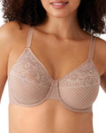 Wacoal Women Plus Size Visual Effects Unlined Full Coverage Bra