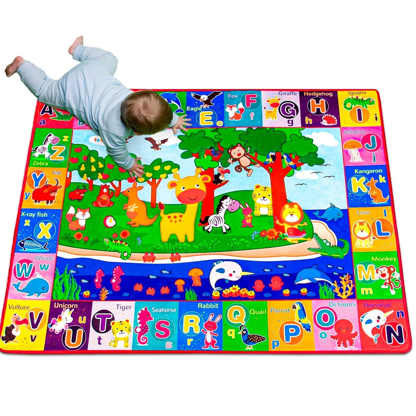 teytoy Baby Cotton Play Mat, Super Soft & Thick