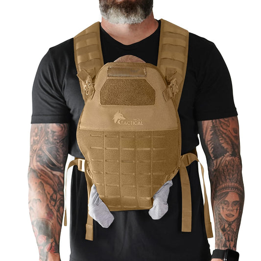 WOLF TACTICAL Baby Carrier for Men - Rugged and Comfortable