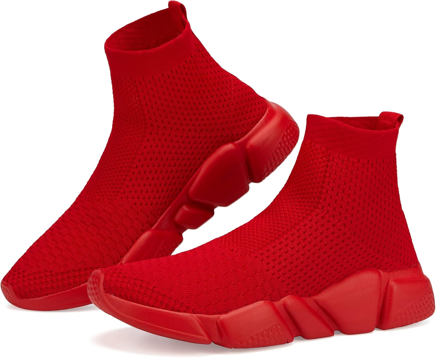 Santiro Walking Shoes for Men: Lightweight High Top Sneakers