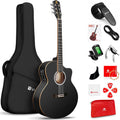 Vangoa 41ft Jumbo Acoustic Electric Guitar Kit - Beginner