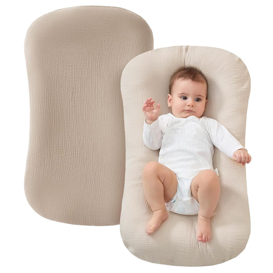JELLYMONI Muslin Baby Lounger Covers - Protects from Leaks!