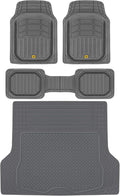 BDK Cat CAMT-9013 Heavy Duty Rubber Car Floor Mats Set