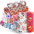 Chumia 18 Pcs Fleece Pet Blankets 23 x 16 in - Cozy Multipack for Pets