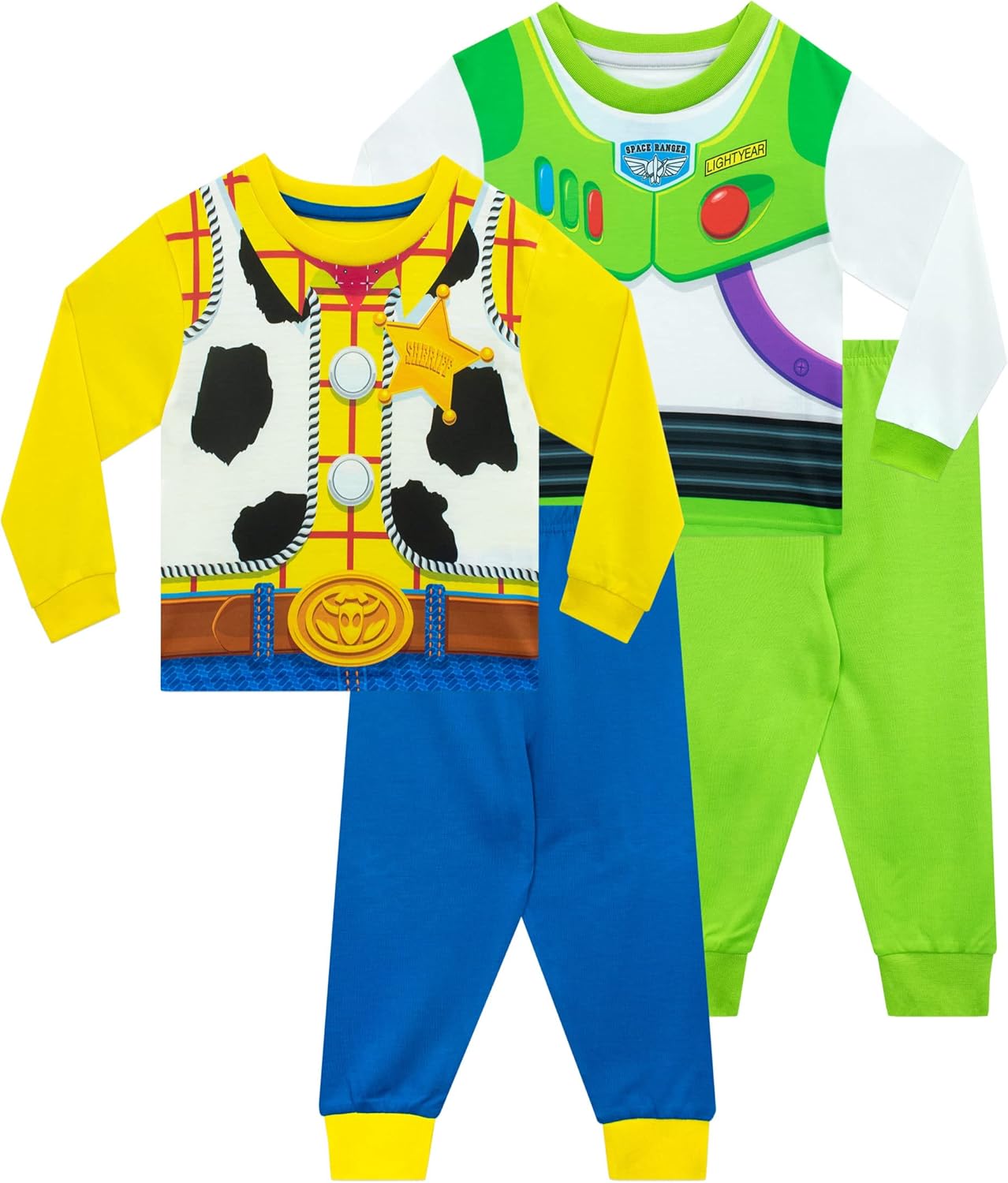 Disney Toy Story Pajamas for Boys | Buzz & Woody Sleepwear