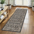 Washable Area Rug 2ft6ft x 8ft Vintage Persian Runner - Machine