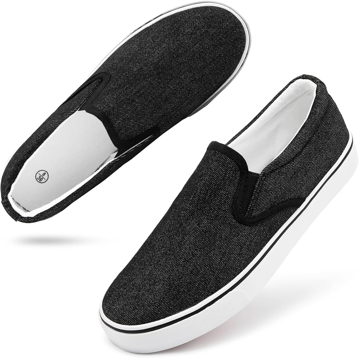 Women's Slip on Shoes Canvas Sneakers for Casual Comfort