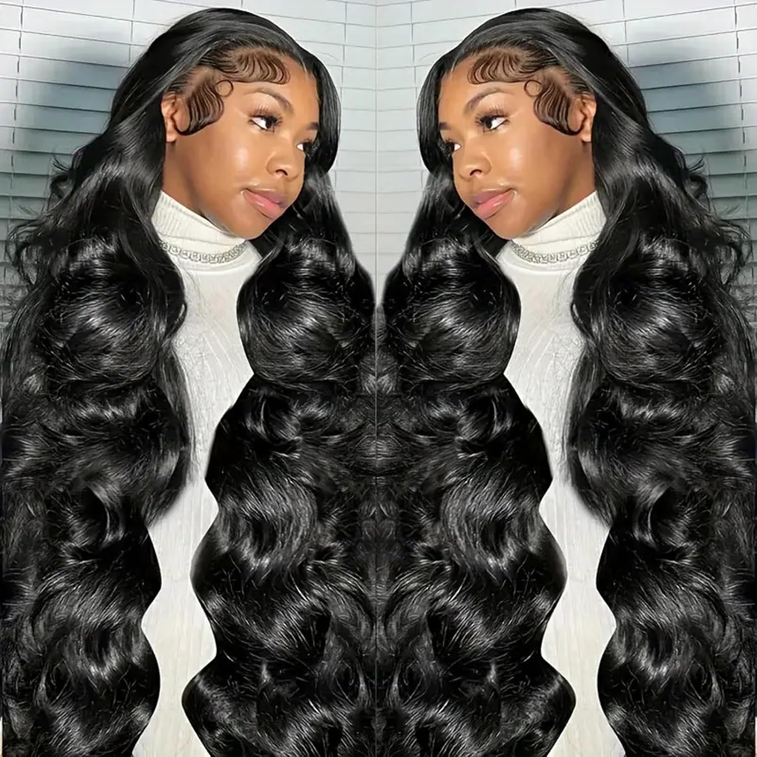 13x6 HD Frontal Wig 250 Density Body Wave Lace Front Wigs