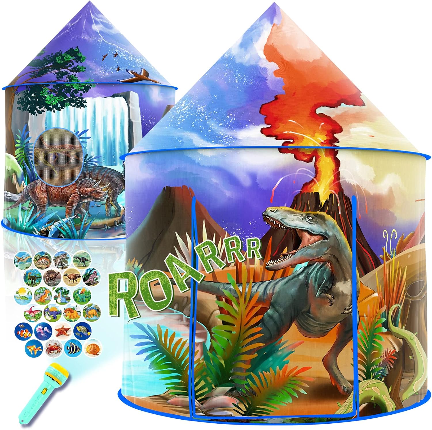Interactive Dinosaur Play Tent ~ Indoor & Outdoor Fun!