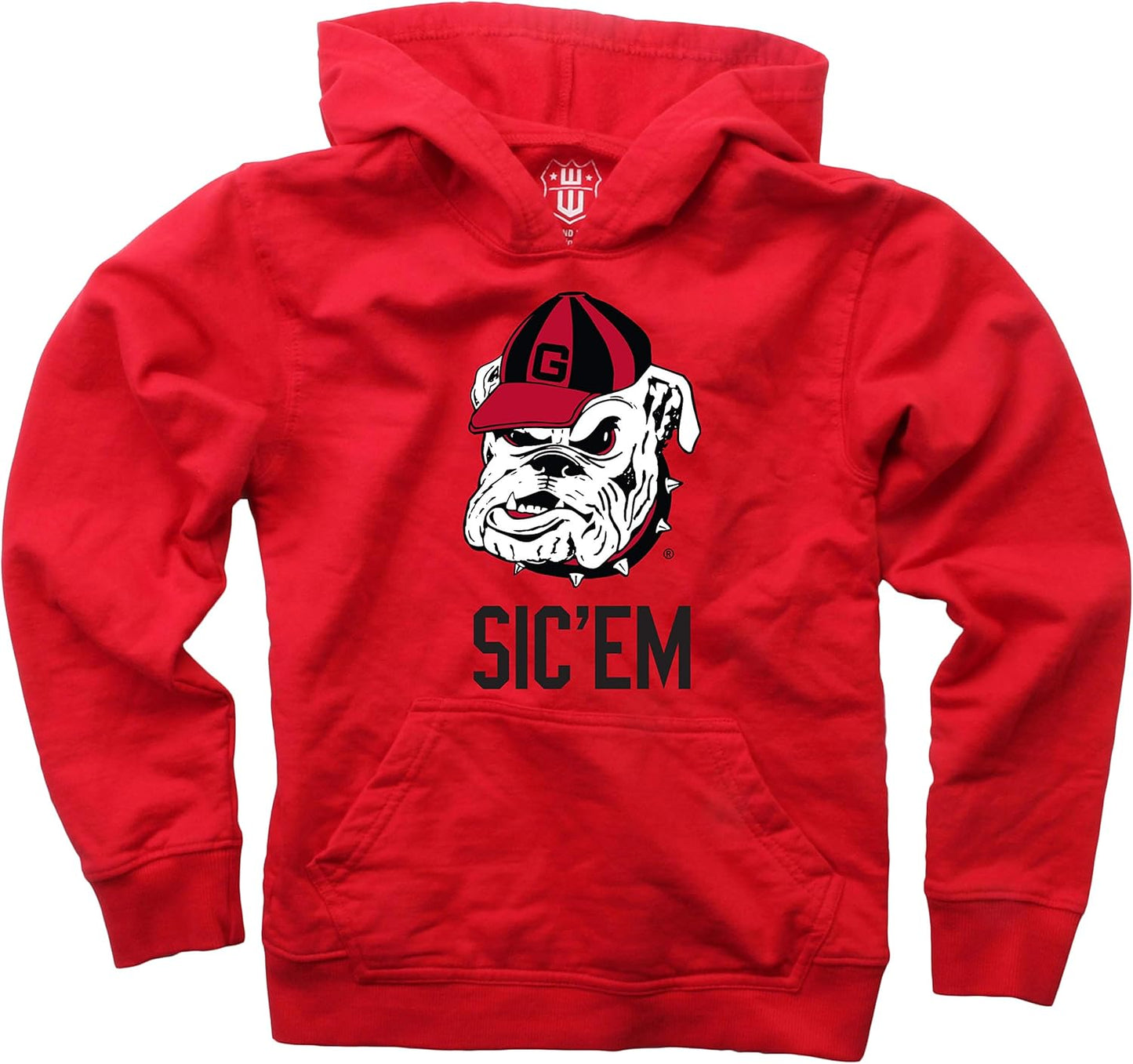 Wes and Willy Youth Boys College Team Slogan Pullover Hoodie