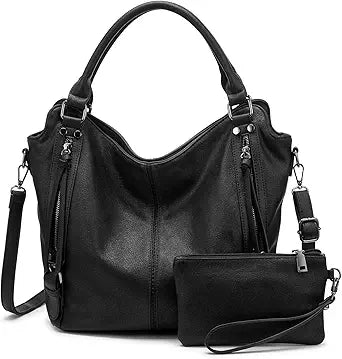 Tote Bag for Women PU Leather Shoulder Bags Large Fashion Hobo