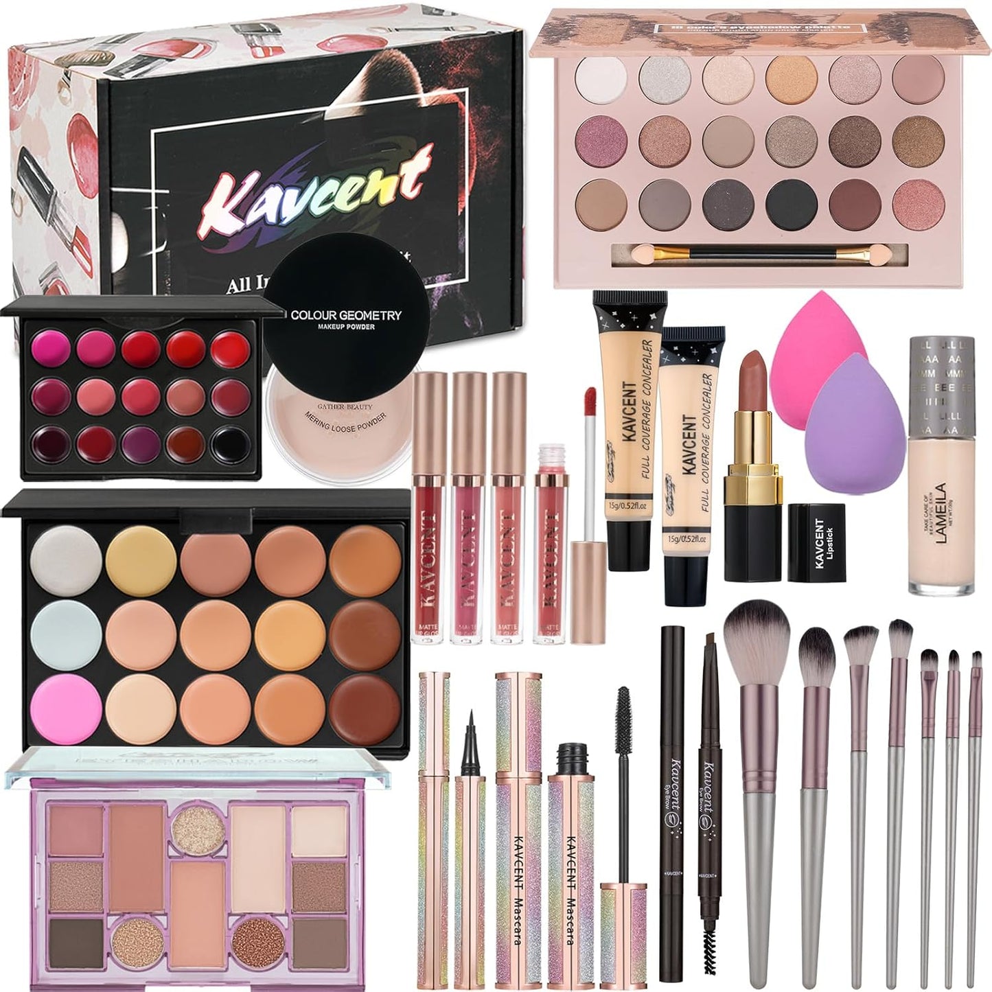Makeup Kit for Teens and Women - Full Makeup Set Gift