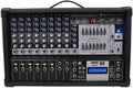 Rockville 12 Channel Powered Mixer with 4800W and 7 Band EQ