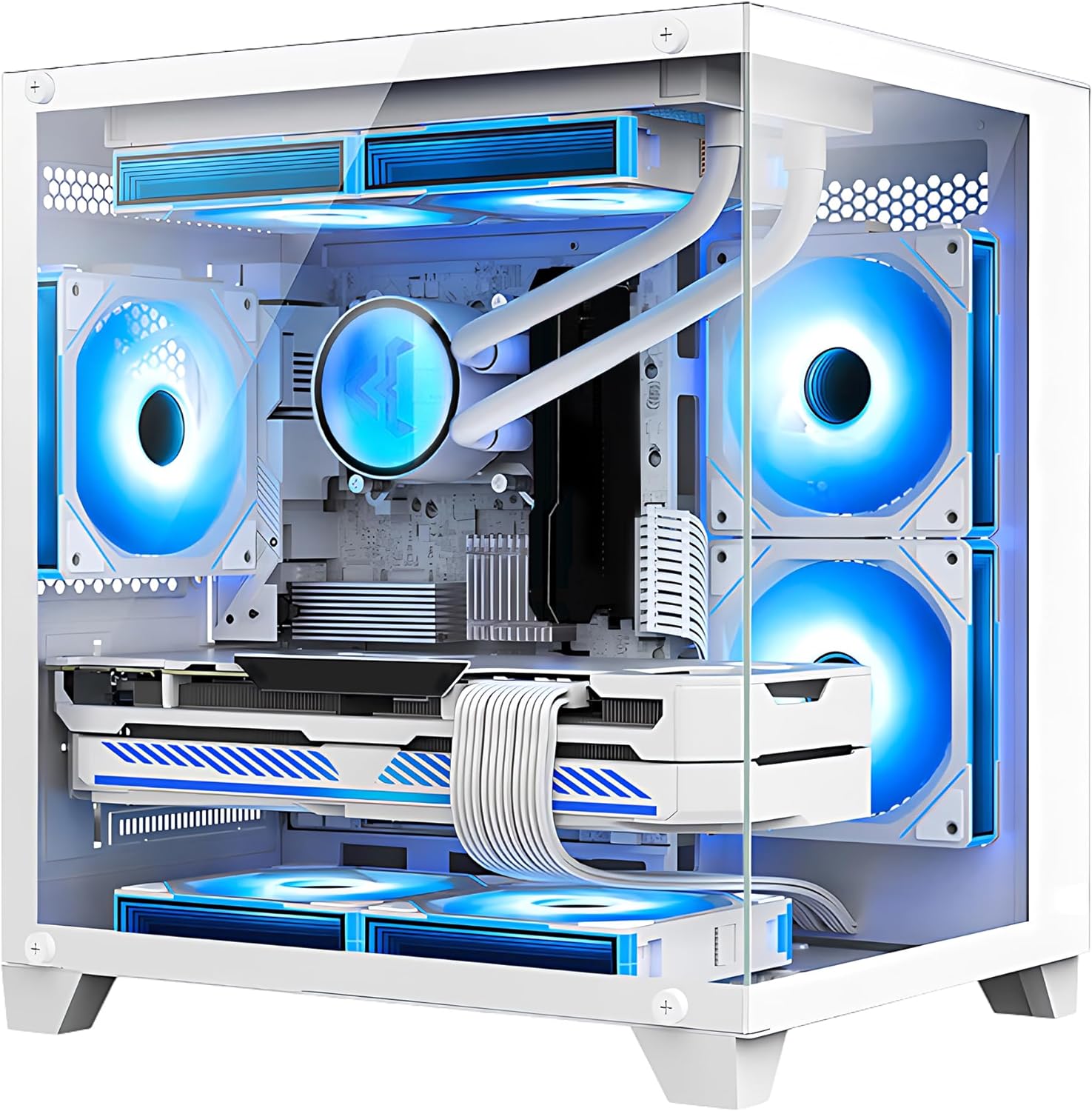 High-Performance Gaming PC with Ryzen 5 5600GT and RTX 4060
