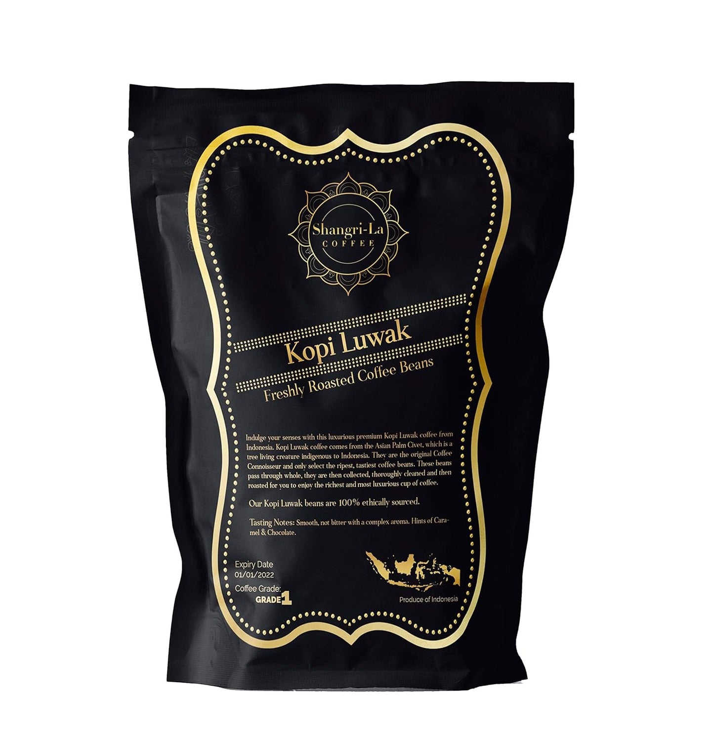 Wild Kopi Luwak Coffee Ground Beans - Premium Quality 70oz