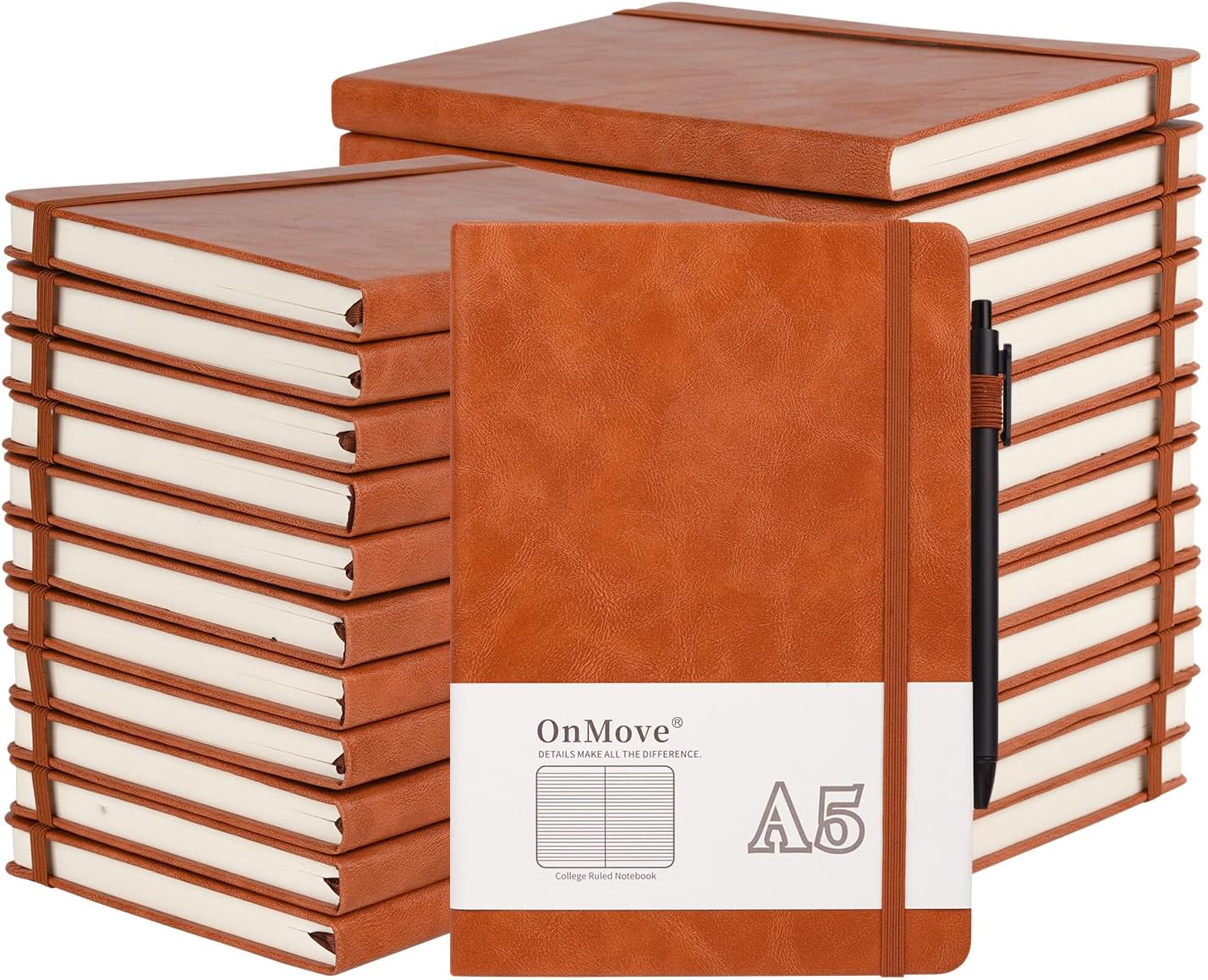 Premium Leather Journal Set for Work & School - OnMove