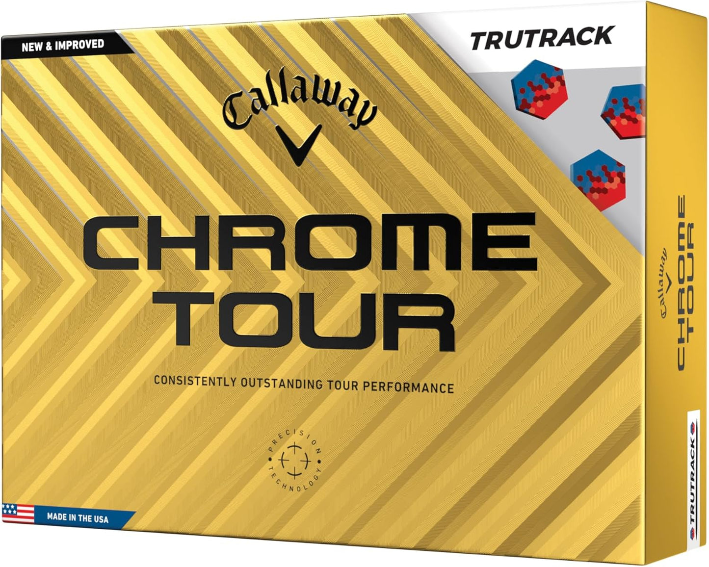 Callaway Golf Chrome Tour Golf Balls for Exceptional Performance