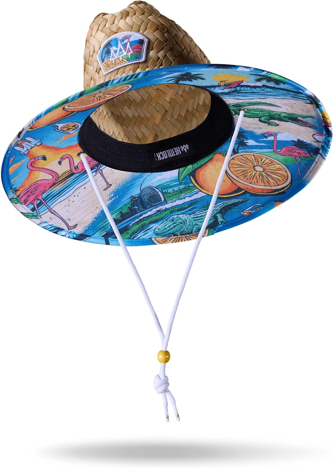 Lifeguard Straw Hat for Men & Women | UPF 50+ Sun Protection