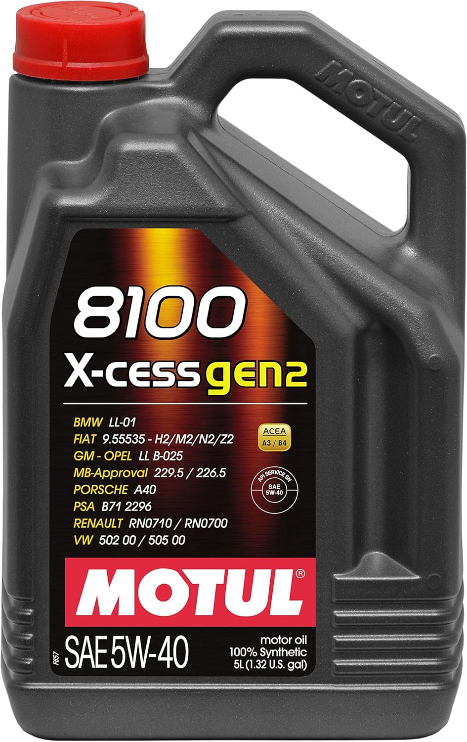MOTUL 8100 X-CESS GEN2 5W-40 5 Liter Premium Engine Oil Review