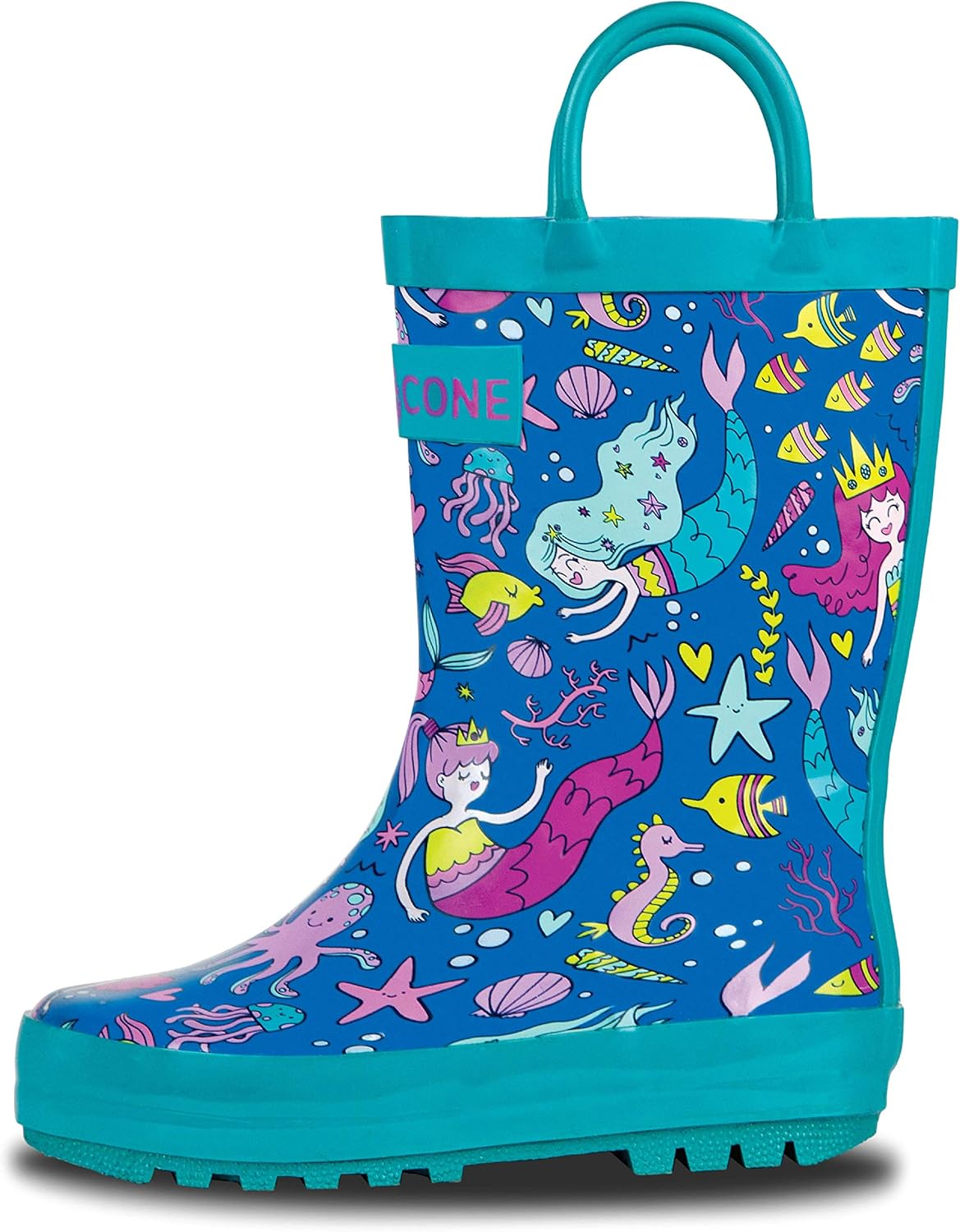 Lone Cone Kids Rain Boots for Girls & Boys - Waterproof Fun
