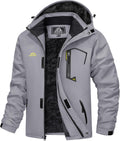 MAGCOMSEN Men's Winter Coats Water Resistant Ski Snow (Style W8RY)