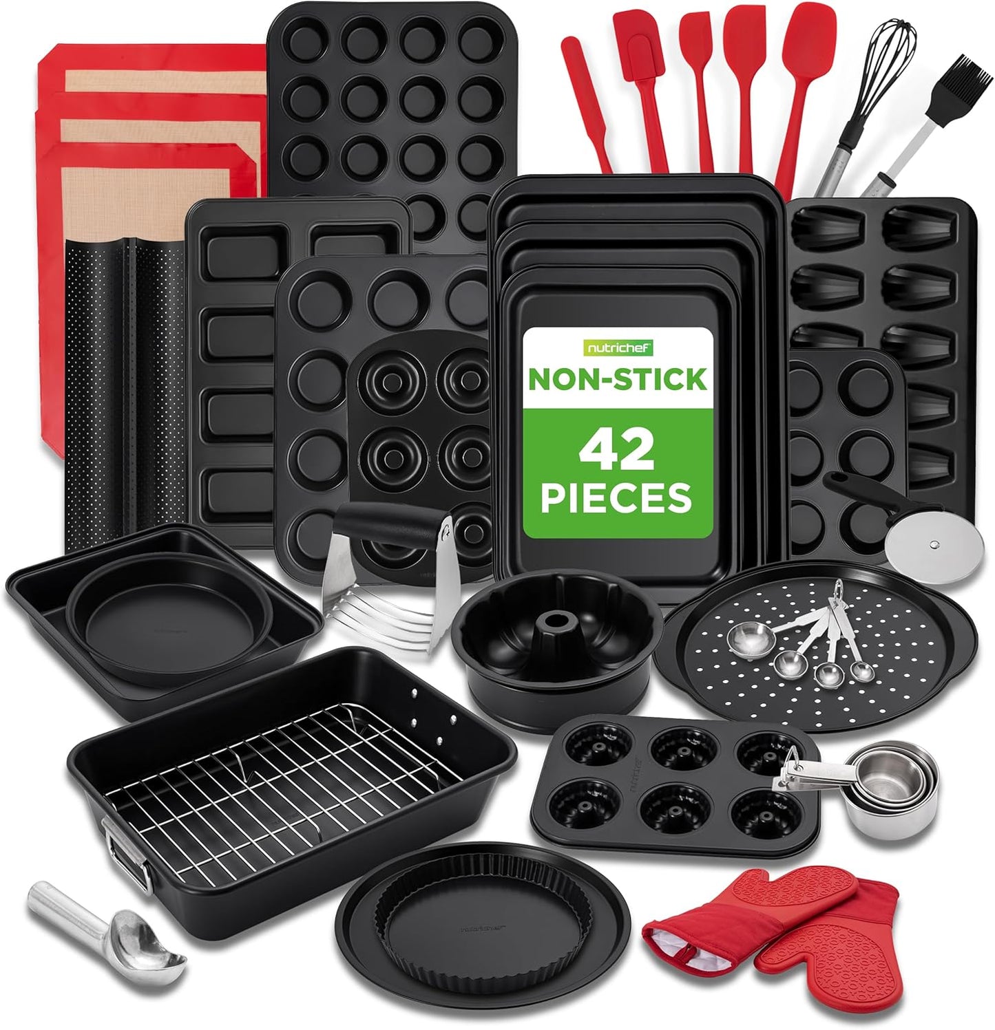 NutriChef 42-Piece Ultimate Nonstick Bakeware Set Review
