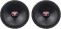 Rockville 15 Inch Raw DJ Subwoofer RVW1500P8 for Deep Bass Performance