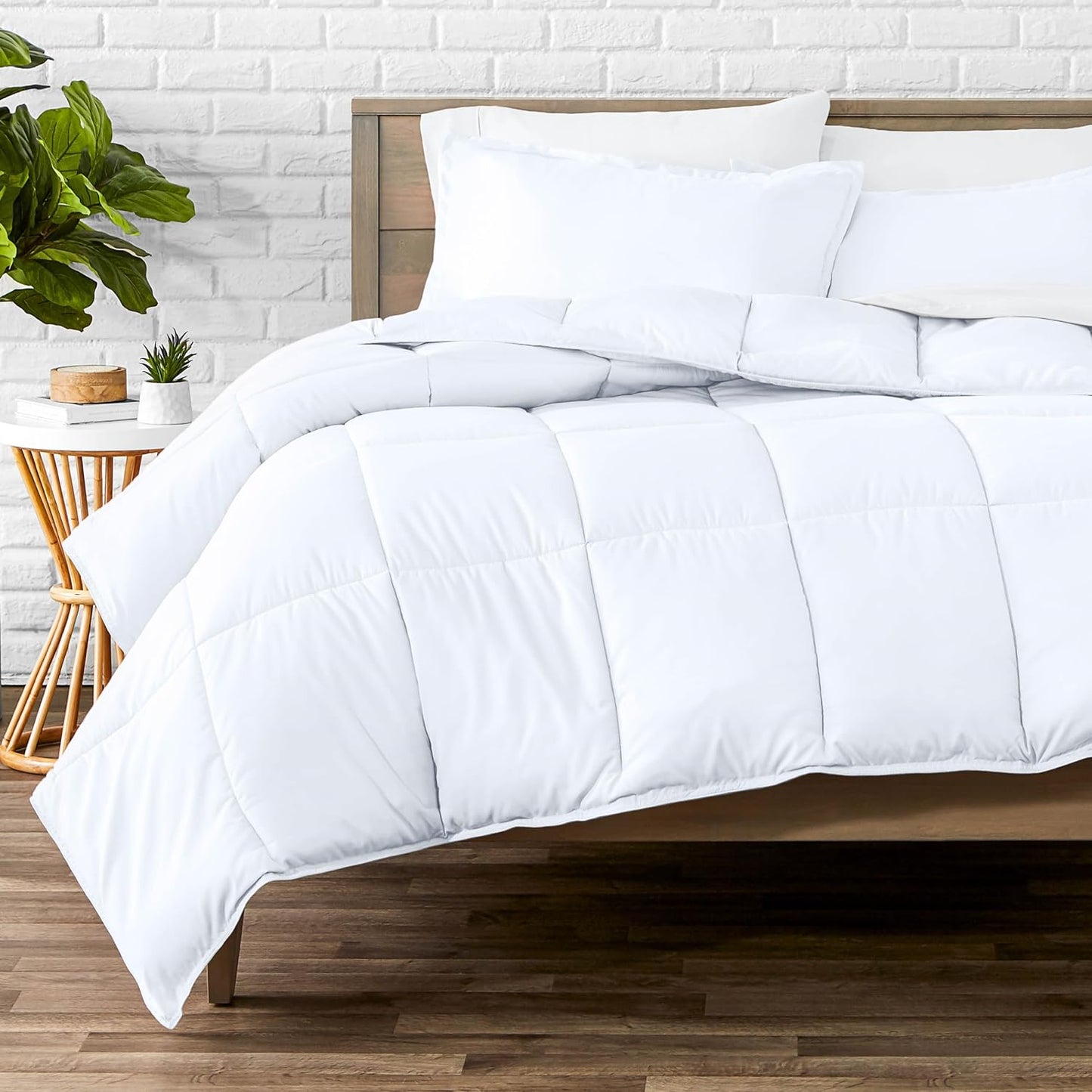 Bare Home Oversized King Comforter Set - Ultra-Soft All Season