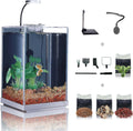 Nano Desktop Betta Fish Tank Set - Space-Saving 2.7 Gal Desktop
