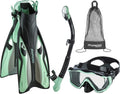 Phantom Aquatics Rapido Clareza Mask Fin Snorkel Set - Clear View