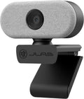 JLab Go Cam USB HD Webcam 1080p 30 FPS - Portable Clip-On Webcam